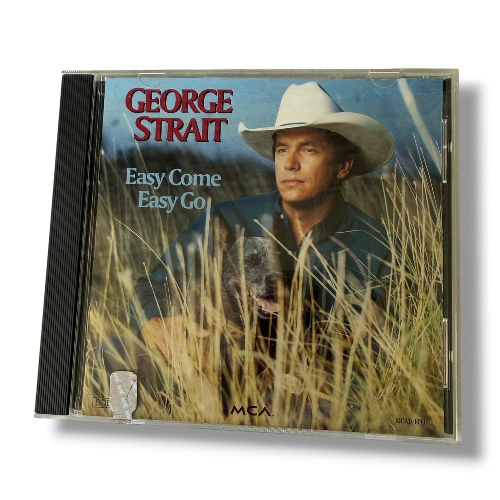 George Strait Easy Come Easy Go CD 1993 MCA Records MCAD-10907 Country Music VTG